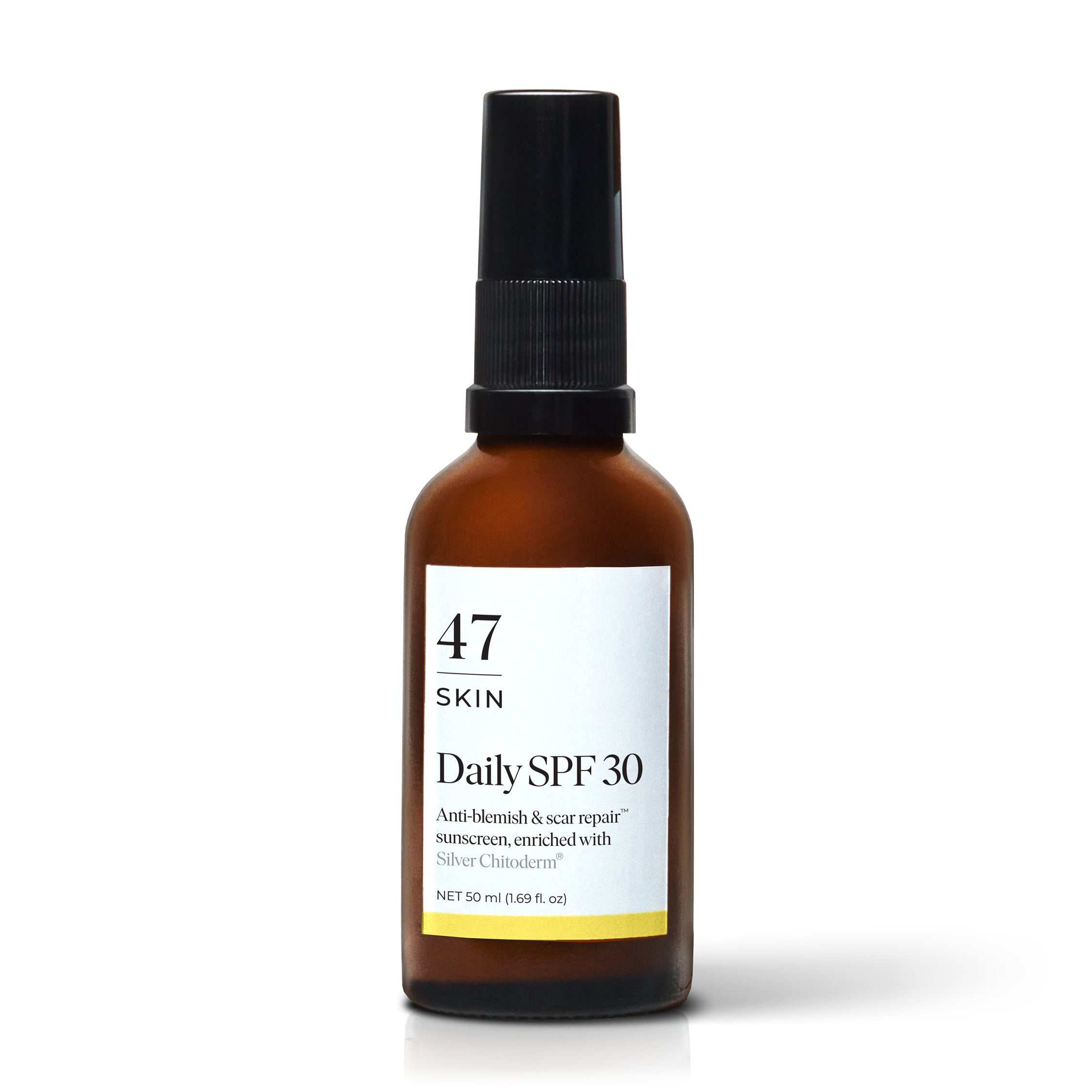 Daily SPF 30, enriched with Silver Chitoderm®