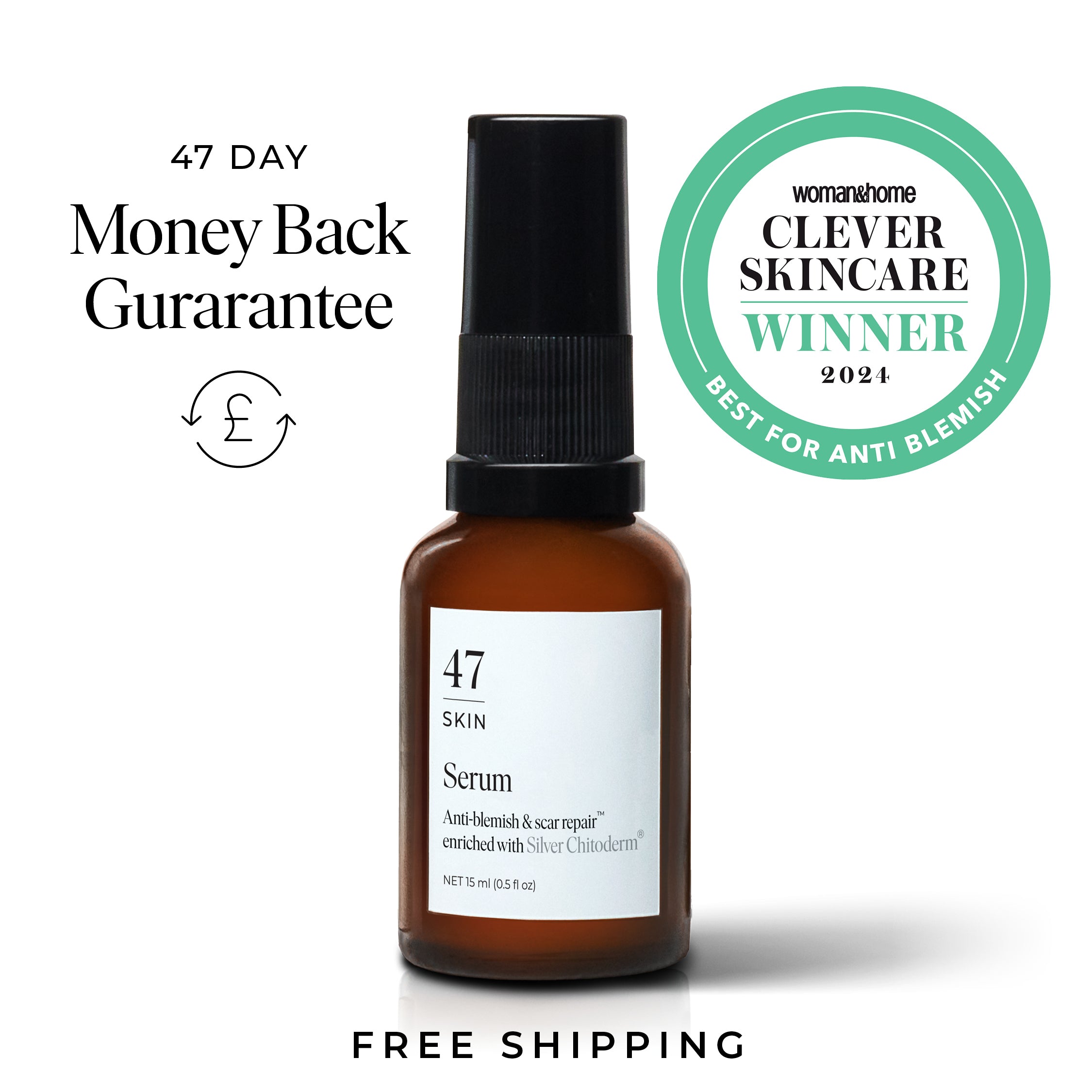 Trial Size Anti-Blemish & Scar Repair Serum (15ml - 2 Weeks)