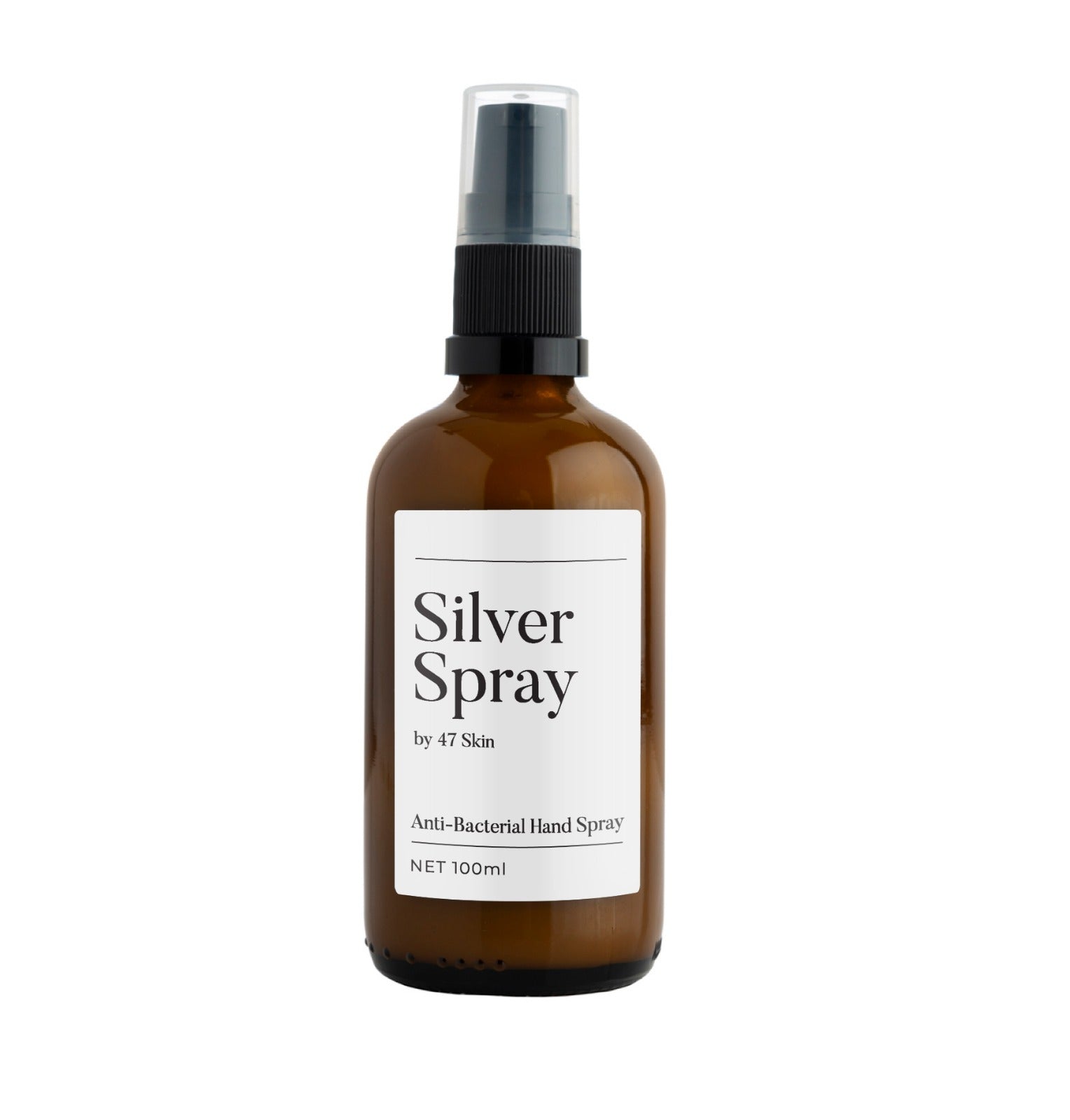 Anti-bacterial Hand Sanitiser - Silver Spray by 47