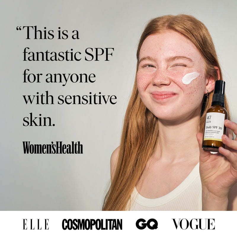 Daily SPF 30, enriched with Silver Chitoderm®