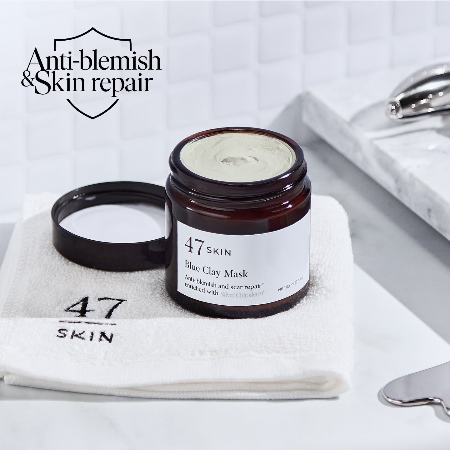 Anti-Blemish & Scar Repair Blue Clay Mask