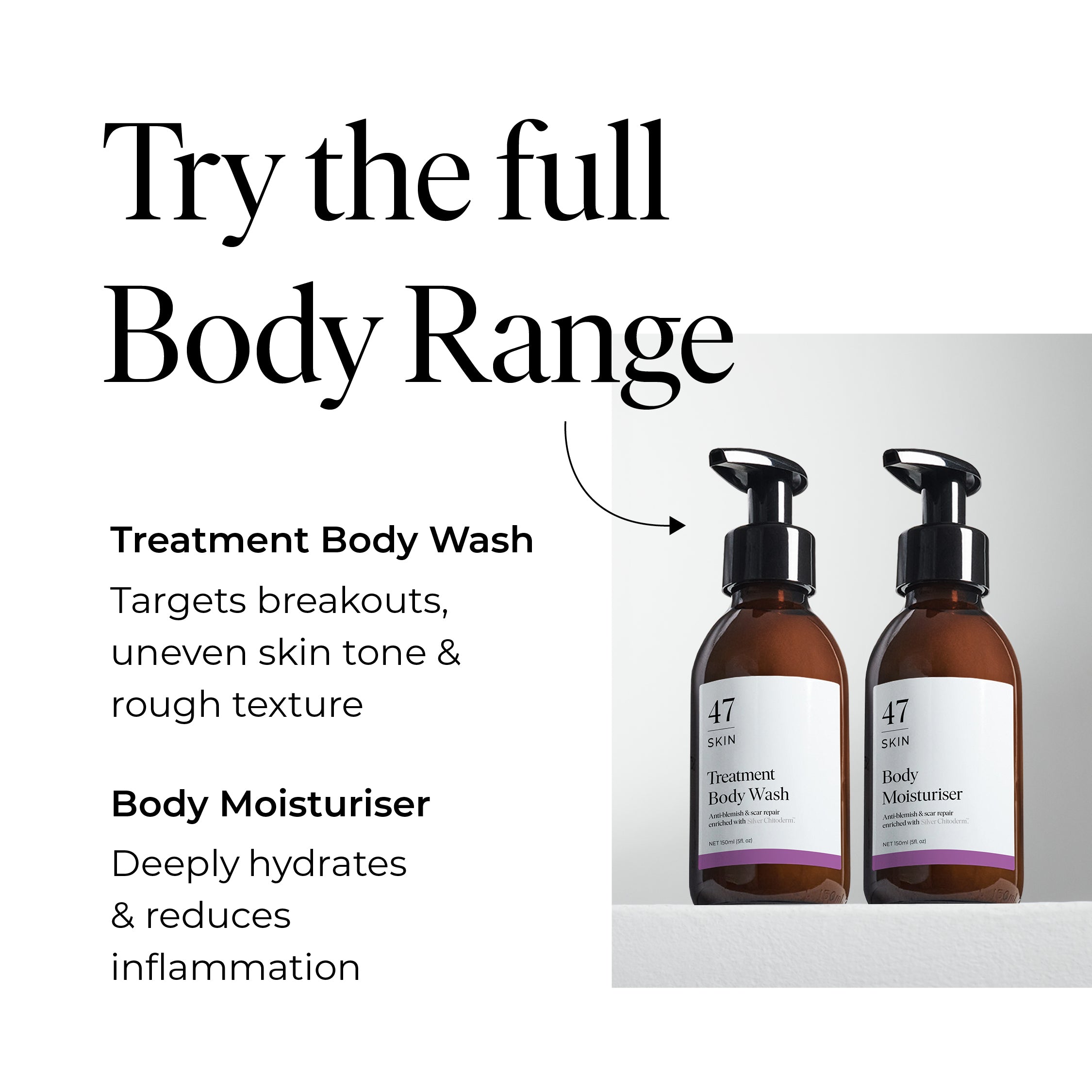 Anti-Blemish & Scar Repair Body Moisturiser