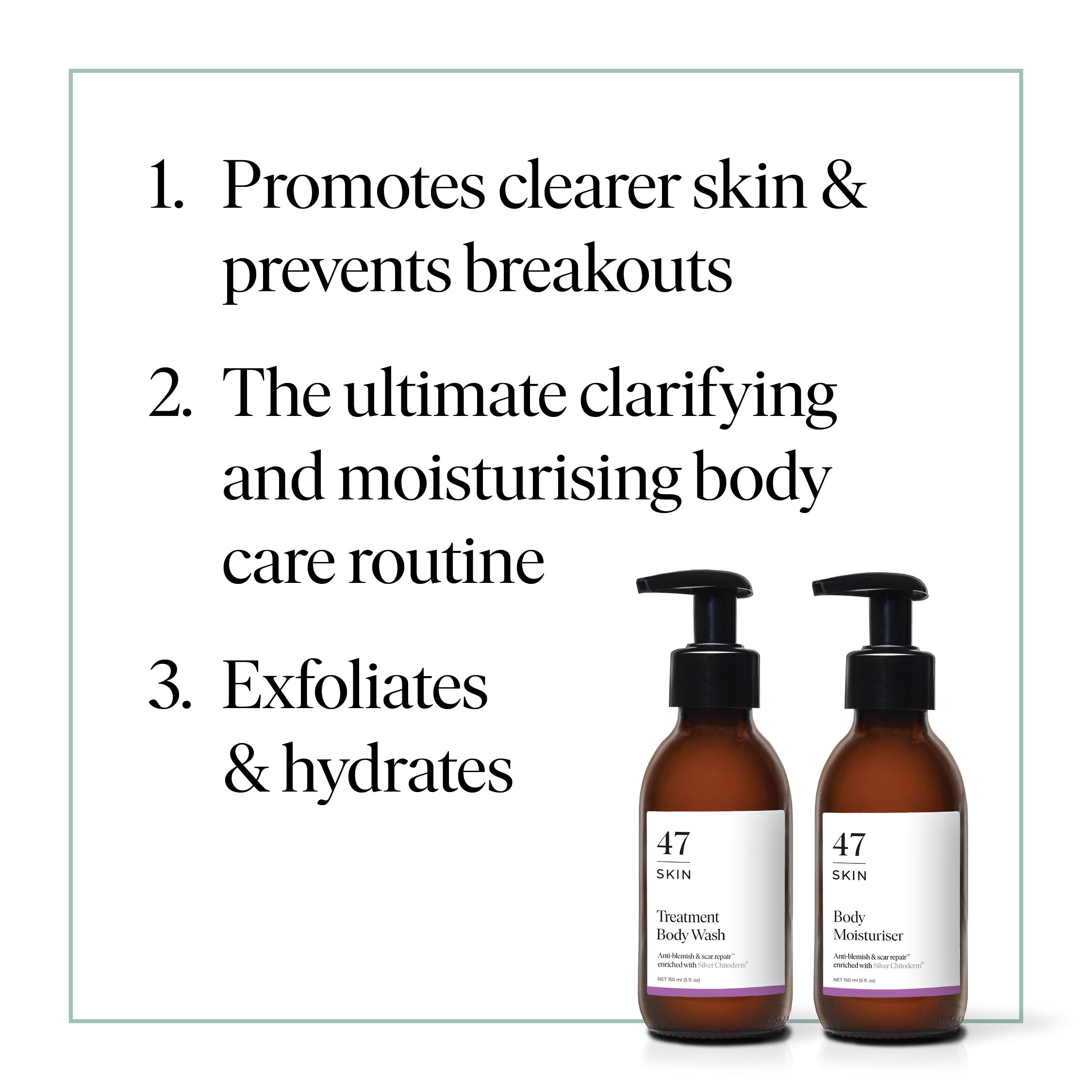 Body Moisturiser & Body Wash Bundle