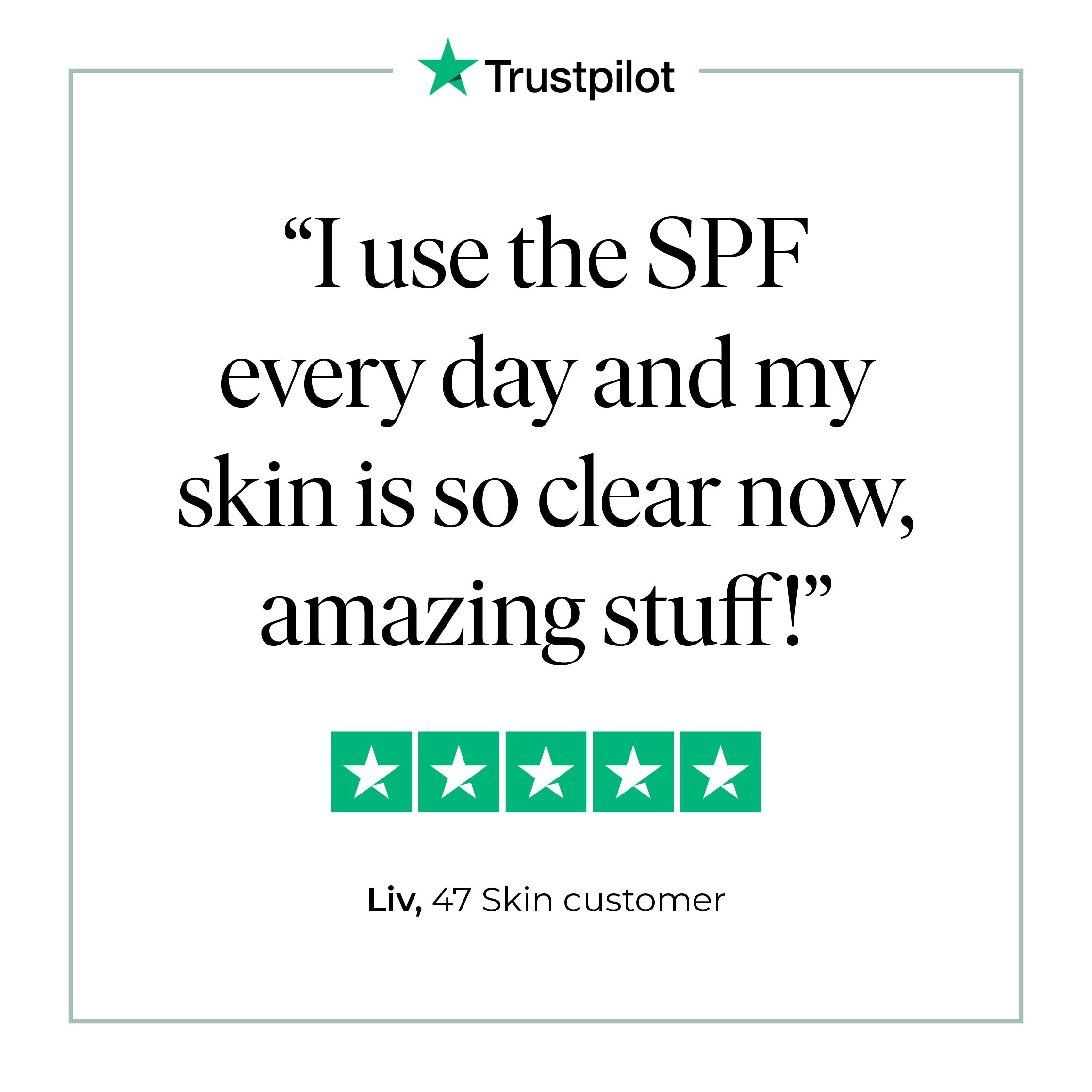 Daily SPF 30, enriched with Silver Chitoderm®