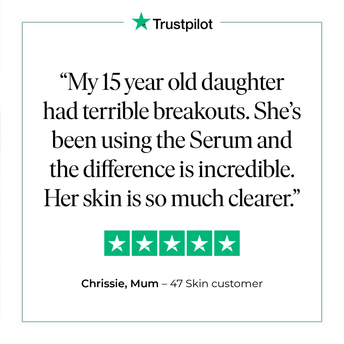 Mum-Approved Trial Size Anti-Blemish & Scar Repair Serum for Teen Skin