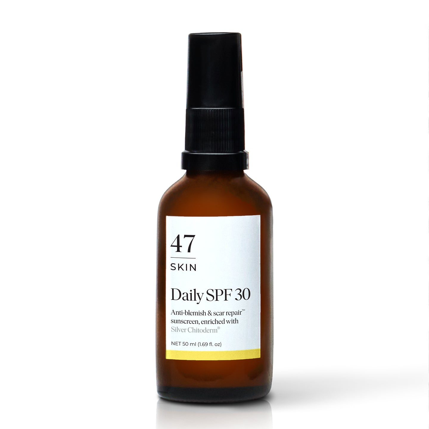 Daily SPF 30, enriched with Silver Chitoderm®