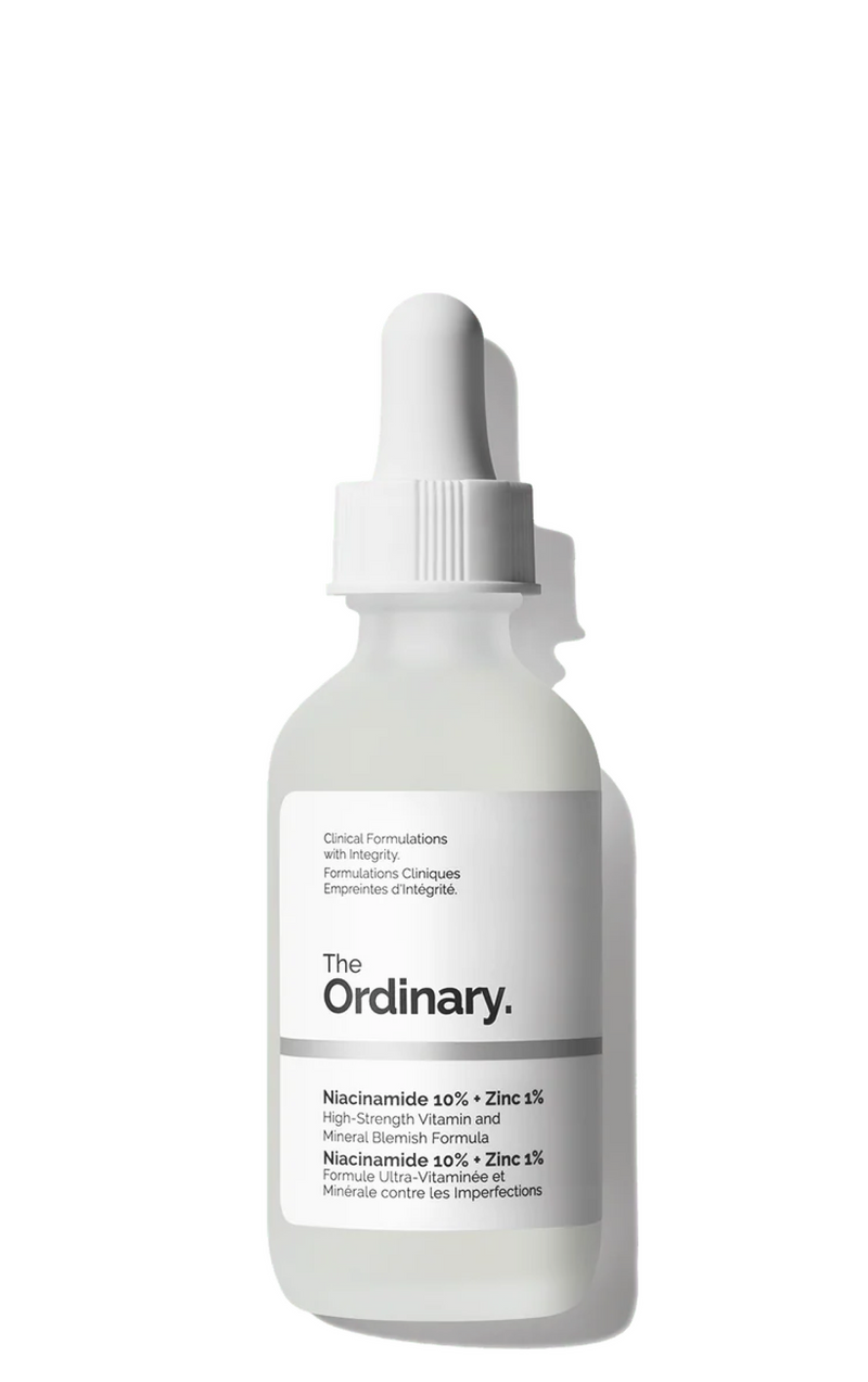 The Ordinary Niacinamide 10% + Zinc 1%.