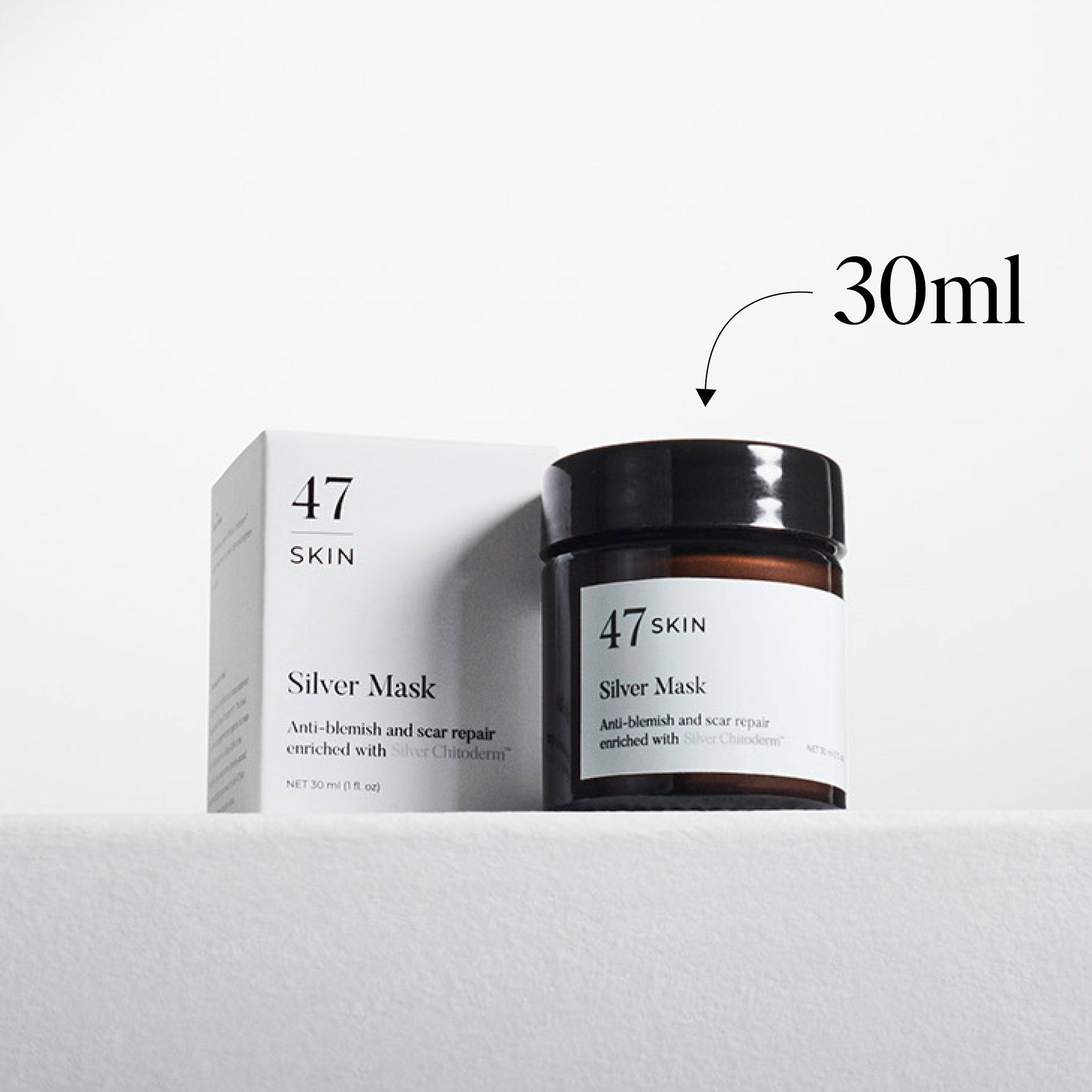 Anti-Blemish and Scar Repair Silver Mask