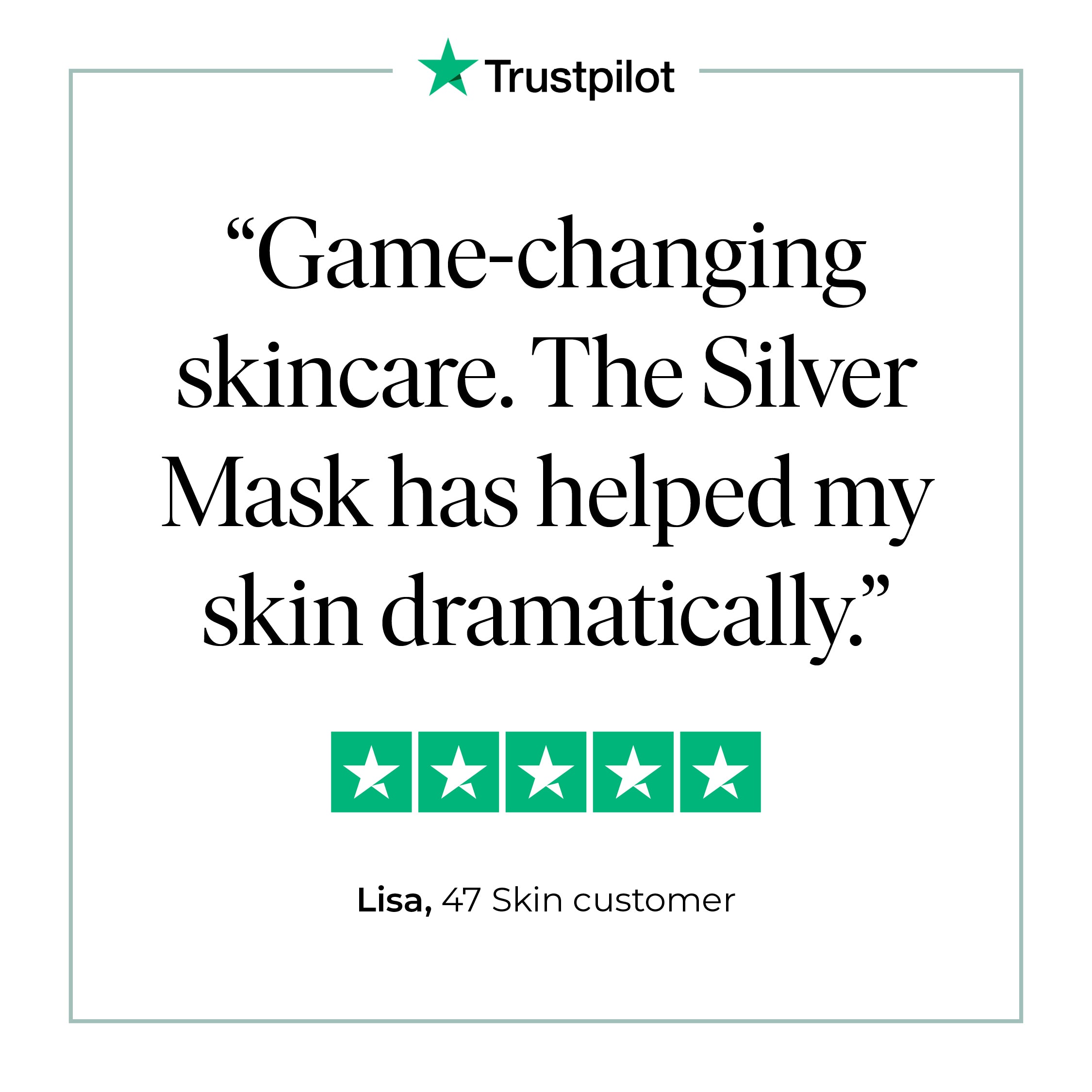 Anti-Blemish and Scar Repair Silver Mask