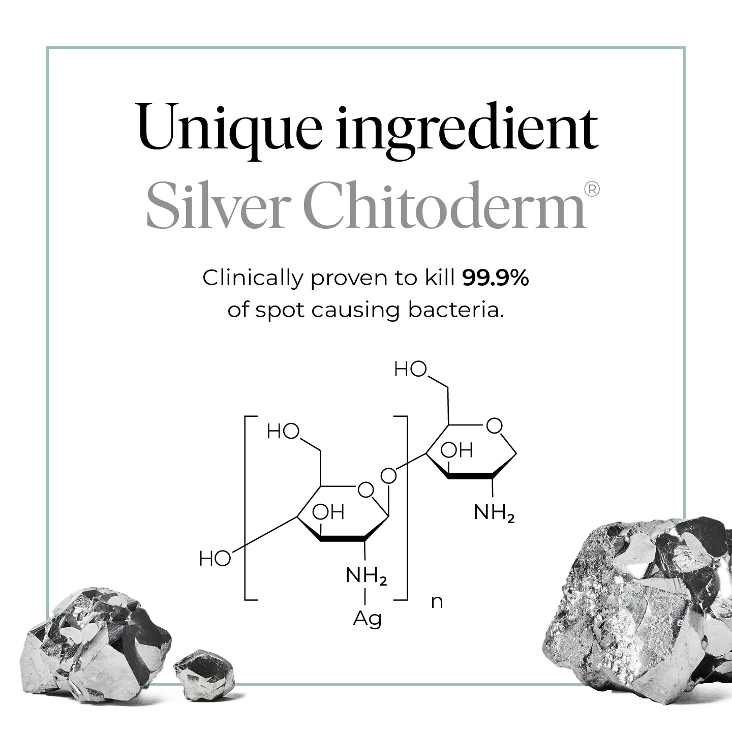 Daily SPF 30, enriched with Silver Chitoderm®
