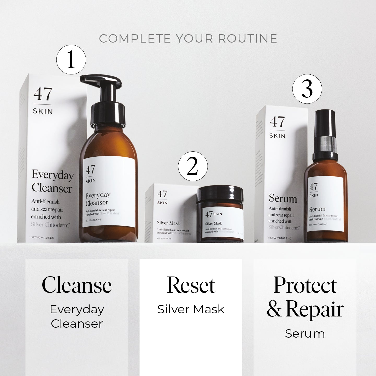 Anti-Blemish and Scar Repair Silver Mask